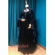 Surface Spell Gothic Black Maria Middle Ages Long One Piece(Multiple Colours/Full Payment Without Shipping)